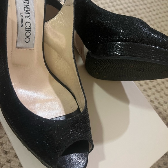 Jimmy Choo Glitter Nova Slingback - Picture 4 of 5